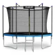 Dārza batuts 252 cm (8 ft) ar iekšējo tīklu un kāpnēm Neo-Sport