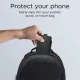 Чехол-футляр Tech-Protect SM65 для смартфонов 6.0-6.9\", Черный/Красный
