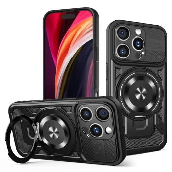 TFO Defender Armor Mag vāciņš priekš iPhone 16 Pro Max 6,9", melns