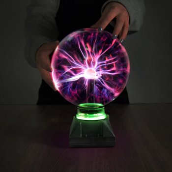 Plazmas Bumba Dekoratīvā Lampa 8" | Tesla Plasma Ball Decorative Lamp