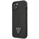 Guess Saffiano Triangle Logo vāciņš iPhone 14 Plus - Melns
