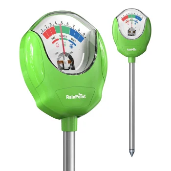 Augsnes mitruma mērītājs RainPoint DA01 Bez baterijām Zaļš