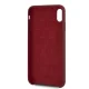 Чехол Mercedes для iPhone Xs Max Silicone Line, красный