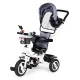 Ecotoys JM-066-9L Tricycle with Swivel Seat and Canopy, Grey