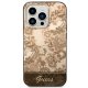 Guess Hardcase for iPhone 14 Pro Porcelain Collection Ocher