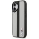 BMW M Perforated Stripe Logo MagSafe vāciņš iPhone 17, pelēks