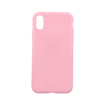 Huawei P30 lite (MAR-LX1M) Matt Silicone Color Case Cover, Pink | Чехол Обложка Бампер Кабура