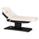 Electric SPA Bed Sillon Relax Massage Table, cream with black base