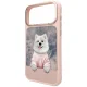 Чехол MagSafe для iPhone 17 Pro Max Nimmy Gentle Pets Dog - Розовый