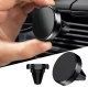 Magnētisks auto telefona turētājs AP19 stiprināšanai pie ventilācijas restes, melns