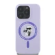 Karl Lagerfeld silikona Karl&Choupette Heads Ring MagSafe vāciņš iPhone 16 Pro Max - violets | Silicone Phone Case...
