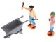 Farm Play Set with Animals and Machinery, 49 pcs