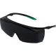 uvex super f OTG Welding Safety Spectacles, Shade 5, Black/Green
