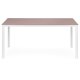 Garden Table for 6 People 156x78 cm Polywood MultiGarden, beige white