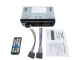 Автомагнитола с Bluetooth, USB, AUX, SD, 1-DIN, 4 x 60Вт, микрофон, пульт