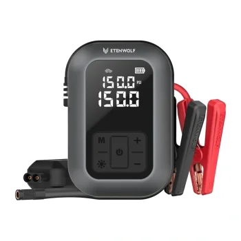 Akumulatora auto gaisa kompresors Etenwolf X5 Pro Max, 11.03 bar, 8000 mAh