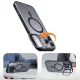 Apple iPhone 15 6.1\'\' Tech-Protect MagStand MagSafe Case Cover, Clear | Чехол Обложка Бампер...
