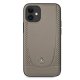 Чехол Mercedes для iPhone 12 mini Urban Line, коричневый