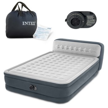 Intex 64448ND Double Airbed with Built-in Pump 236x152x46 cm