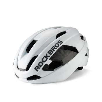 Velosipēda ķivere Rockbros LK-15 (58-62 cm), balta