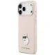 Karl Lagerfeld Choupette silikona vāciņš iPhone 18 Pro Max / 17 Pro Max, rozā