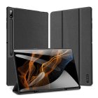 Samsung Galaxy Tab S9 Ultra (SM-X910, SM-X916B) DUX DUCIS Domo Tablet Cover Case, Black | Чехол Книжка для Планшета