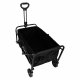 Ikonka LUARO Foldable Transport Cart 100L, Black