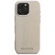 Karl Lagerfeld FW Stamped Karl MagSafe vāciņš iPhone 16 Pro Max, bēšs