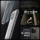 Чехол Spigen Crystal Hybrid для iPhone 15 Pro Max, прозрачный