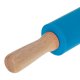 Скалка Кондитерская Силиконовая 38 см, синий | Pastry Roller Confectionery Silicone