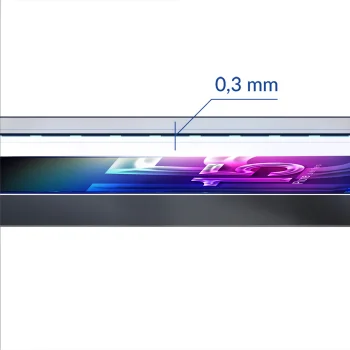 Защитное стекло 3mk для Apple iPhone 15 Plus HardGlass Max Lite