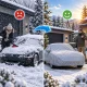 Waterproof Car Cover L, Gray 480x175x120cm