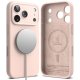 Ringke iPhone 17 Pro silikona vāciņš Silicone Magnetic MagSafe, rozā