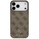 Чехол Guess 4G Small Classic Logo MagSafe для iPhone 17 Pro Max / 18 Pro Max, коричневый