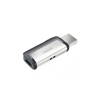 USB zibatmiņa SanDisk Ultra Dual Drive 128GB USB-C 150MB/s, sudraba