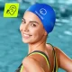 Silikona peldcepure TSUNAMI PRO, zila