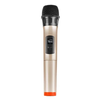 Puluz PU628J Wireless Dynamic UHF Microphone, 3.5mm, Gold