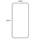 Etteri 9D aizsargstikls Apple iPhone 16e / 17e