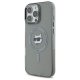 Karl Lagerfeld iPhone 16 Pro Max Case IML Metal Choupette Head MagSafe, Black