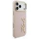 Karl Lagerfeld Karl Script Logo Phone Case Cover iPhone 17 Pro Max - Pink