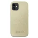 Чехол Guess для iPhone 12 mini Iridescent, золотой