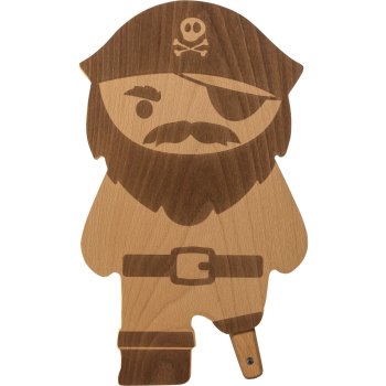 Ototo Pirate Board Cutting Board & Knife Set
