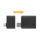 Картридер Icy Box IB-CR204-CU3 2-в-1 USB-C и USB-A Черный