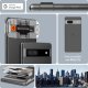 Google Pixel 7a Spigen Optik.Tr CAmera Protector 2-Pack with Frame, Black | Защитное Стекло Камеры...