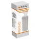 Ruhhy 00024625 gaisa mitrinātājs un nakts lampiņa 2in1, 400 ml, caurspīdīgs/balts