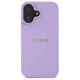 Guess iPhone 16 vāciņš Saffiano MagSafe, violets