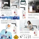 TUYA viedais automātslēdzis 1P, Wi-Fi, RS485, 63A, balts