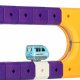 Magnetic Race Track Building Blocks with USB Car 87 Pieces, Multicolor
