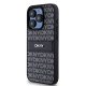 DKNY iPhone 15 Pro Case Mono Stripe & Metal Logo, Black