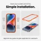 Tech-Protect Easy Set+ aizsargstikls iPhone 18 Pro Max (2x ekrānam + 1x kamerai)